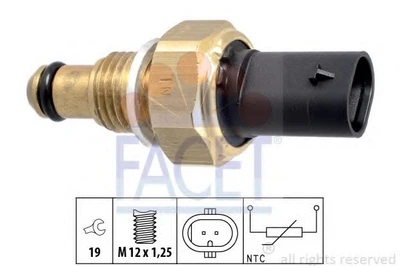 Датчик температуры MB W176/W204/906/W639 1.1-2.1 CDI 03- (7.3338) Facet Facet (73338)