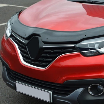 Дефлектор капота (мухобойка) Renault Kadjar 2015+ (TAN24)