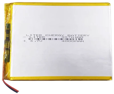 Аккумулятор Li Pol 3570100 4000 мАч 3.7В. Liter Energy