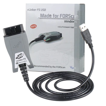 Діагностичний сканер Vgate vLinker FS OBD2 для Ford, Mazda