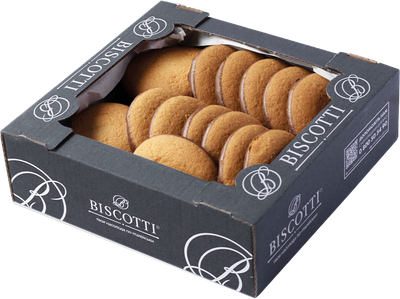 Печиво здобне пісочно-відсадне Biscotti Лоренцо 400 г (4820216120554)