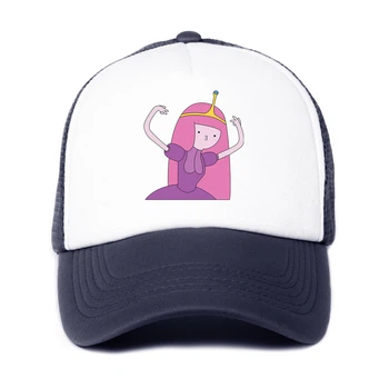 Кепка Тракер детская Время Приключений Принцесса бубльгум (Adventure Time Princess Bubblegum) (33404-1576-3) 52-57 см Темно-синий