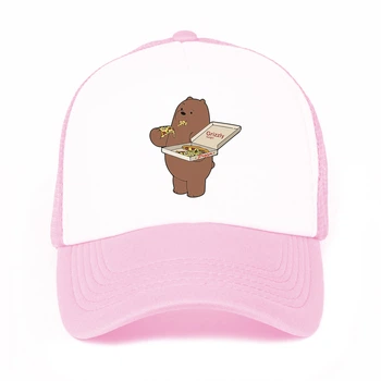 Кепка Тракер детская Вся правда о медведях (We Bare Bears) (33404-2909-4) 52-57 см Розовый