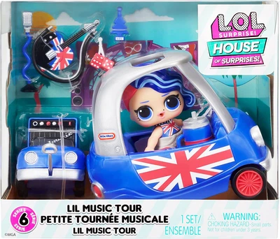 L.O.L. House of Suprises HOS LIL Misic Tour & Cheeky Babe - Кукла ЛОЛ Чики Бейб с набором мебели (583783) Игровой набор LOL