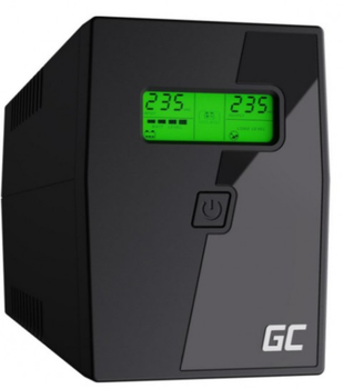 Источник безперебойного питание (ИБП) Green Cell UPS 600VA 360W (UPS01LCD)