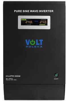 Источник бесперебойного питания (ИБП) с правильной синусоидой Volt Polska SinusPro 5000W 48v/230v 3500/5000W