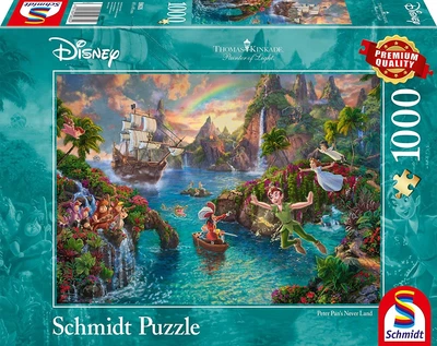 Пазл Schmidt Thomas Kinkade Disney Peter Pan Пітер Пен 1000 шт. (59635)