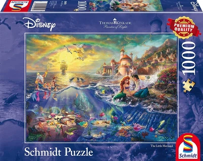 Пазл Schmidt Thomas Kinkade Disney The Little Mermaid Ariel Русалочка 1000 шт. (59479)