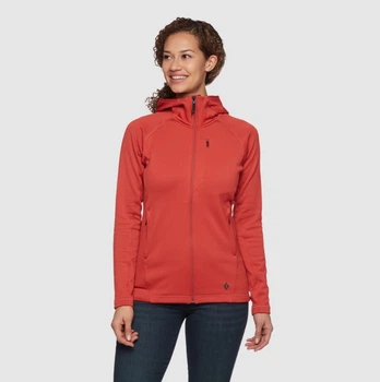 Флис женский Black Diamond Factor Hoody S Кораловий