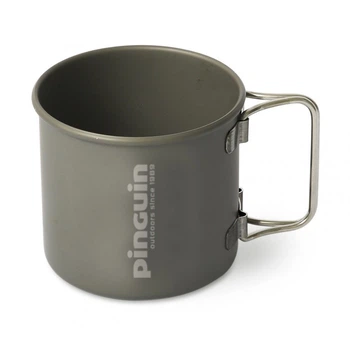 Кружка Pinguin Alu Mug 350 мл Темно-сірий