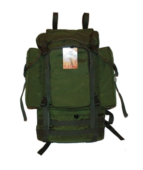 Туристичний армійський супер-міцний рюкзак 5.15.b 65 літрів Олива 1000 ден кордура