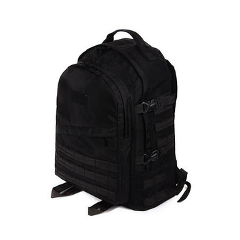 Тактический походный крепкий рюкзак 5.15.b с органайзером 40 литров черный