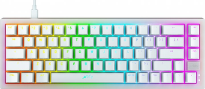 Клавіатура Xtrfy K5 68 keys Kailh Red Hot-swap RGB White (K5-RGB-CPT-TPWHITE-R-UKR)