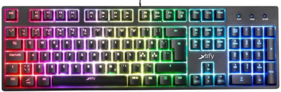 Клавіатура Xtrfy K3 Semi Mech RGB UA, Black (XG-K3-RGB-UKR)