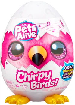 Інтерактивний ігровий набір Pets & Robo Alive S1 Веселі пташки (9537) (6900007315586)