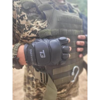 Тактические перчатки Tactigear PS-8801 Patrol Black L (8801BK4-L)