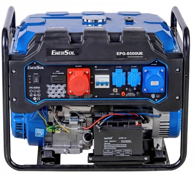 Генератор бензиновый EnerSol EPG-8500UE 8.0/8.5кВт 220/380В с электростартером