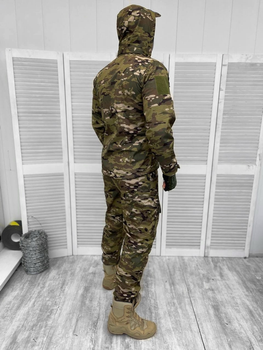 Тактическая весенняя военная форма комплект Single Sword ( Куртка + Штаны ), Камуфляж: Мультикам, Размер: М