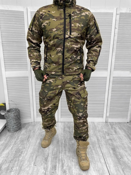 Тактическая весенняя военная форма комплект Single Sword ( Куртка + Штаны ), Камуфляж: Мультикам, Размер: XXXL