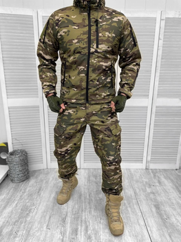Тактична весняна військова форма комплект Single Sword ( Куртка + Штани ), Камуфляж: Мультикам, Розмір: L
