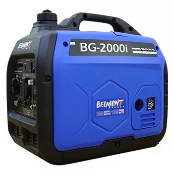 Генератор інверторний бензиновий цифровий 2 кв BELMONT BG-2000i однофазний ЕВРО-5