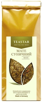 Мате суничний Tea Star з додаванням рослинної сировини 100 г (4820235260712)
