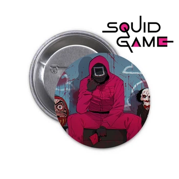 Значок Squid Game Игра в Кальмара #01