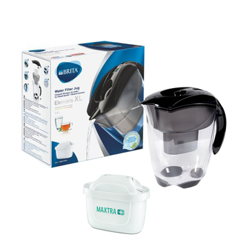Фильтр-кувшин BRITA Elemaris XL Black + картридж Maxtra Pure Performance