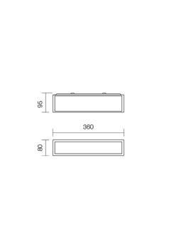 Бра Redo EGO AP LED 12W 3000K CH (5.1.2) 01-1234