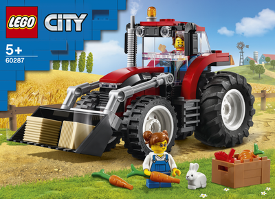Zestaw klocków LEGO City Great Vehicles Traktor 148 elementów (60287)