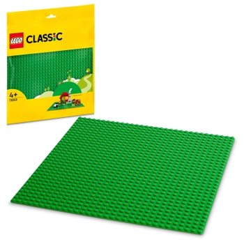 Zestaw klocków LEGO Classic Zielona płytka konstrukcyjna 1 element (11023)