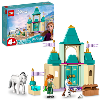 Zestaw klocków LEGO Disney Princess Zabawa w zamku z Anną i Olafem 108 elementów (43204)