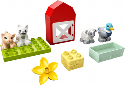 Zestaw klocków LEGO DUPLO Town Zwierzęta gospodarskie 11 elementów (10949)
