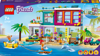 Конструктор LEGO Friends Пляжний будинок для відпочинку 686 деталей (41709)