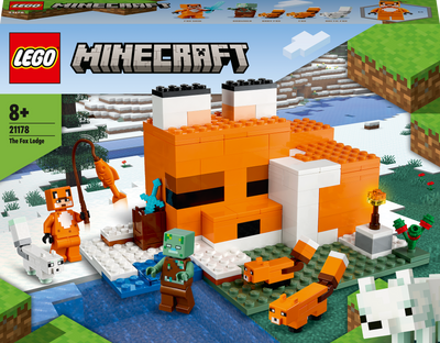 Zestaw klocków LEGO Minecraft Siedlisko lisów 193 elementy (21178)