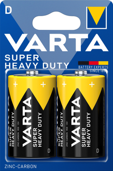 Батарейка Varta Superlife D BLI 2 Zinc-carbon (02020101412) (4008496556342)