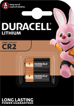 Літієва батарейка Duracell Ultra High Power CR15H270 3 В CR2 2 шт (5000394030480)