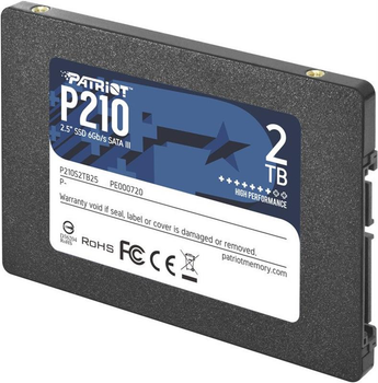 Dysk SSD Patriot P210 2TB 2.5" SATAIII TLC (P210S2TB25)