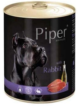 Mokra karma dla psów DOLINA NOTECI Piper z królikiem 800g (5902921302377)