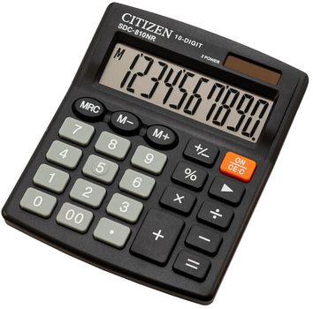 Калькулятор електронний Citizen SDC-810NR 10-розрядний (SDC-810NR)