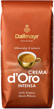 Кава в зернах Dallmayr Crema d`Oro Intensa Обсмажена 1 кг (4008167042709)