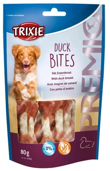 Ласощі для собак Trixie 31592 Premio Duck Bites качка 80 г (4011905315928)