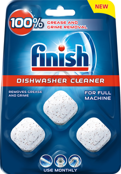 Засіб для очищення посудомийних машин FINISH Dishwasher Cleaner 3 шт. (5900627073003)