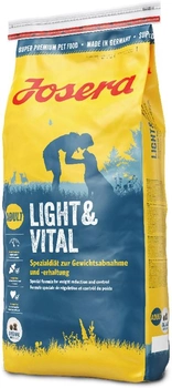 Sucha karma dla psów nieaktywnych JOSERA Light&Vital z kurczakiem 15 kg (4032254744047)