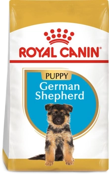 Sucha karma pełnoporcjowa dla szczeniąt Royal Canin German Shepherd Puppy Owczarki niemieckie psy do 15 miesiąca życia 12 kg (3182550724159) (25191201)