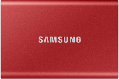 Samsung Portable SSD T7 1TB USB 3.2 Type-C (MU-PC1T0R/WW) External Red