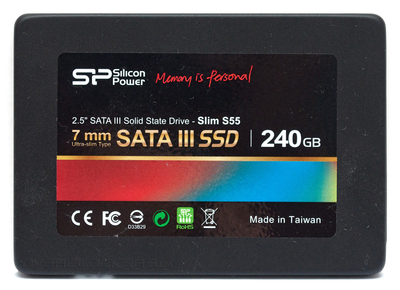 Dysk SSD Silicon Power Slim S55 240GB 2.5" SATAIII TLC (SP240GBSS3S55S25)