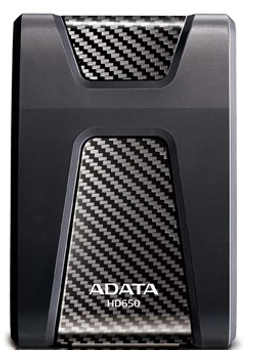 Dysk twardy ADATA DashDrive Durable HD650 1TB AHD650-1TU31-CBK 2.5" USB 3.1 Zewnętrzny Czarny