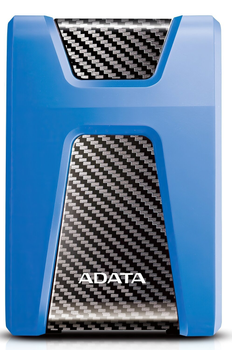 ADATA DashDrive Durable HD650 2TB AHD650-2TU31-CBL 2.5" USB 3.1 Zewnętrzny Niebieski