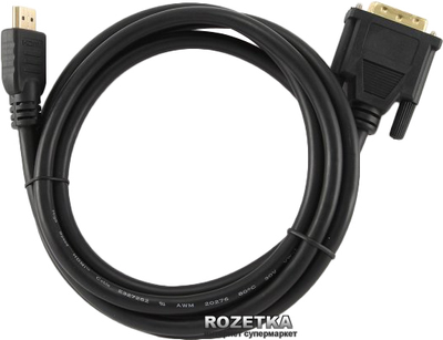 Cablexpert HDMI - DVI 18+1pin 1,8 m (CC-HDMI-DVI-6)